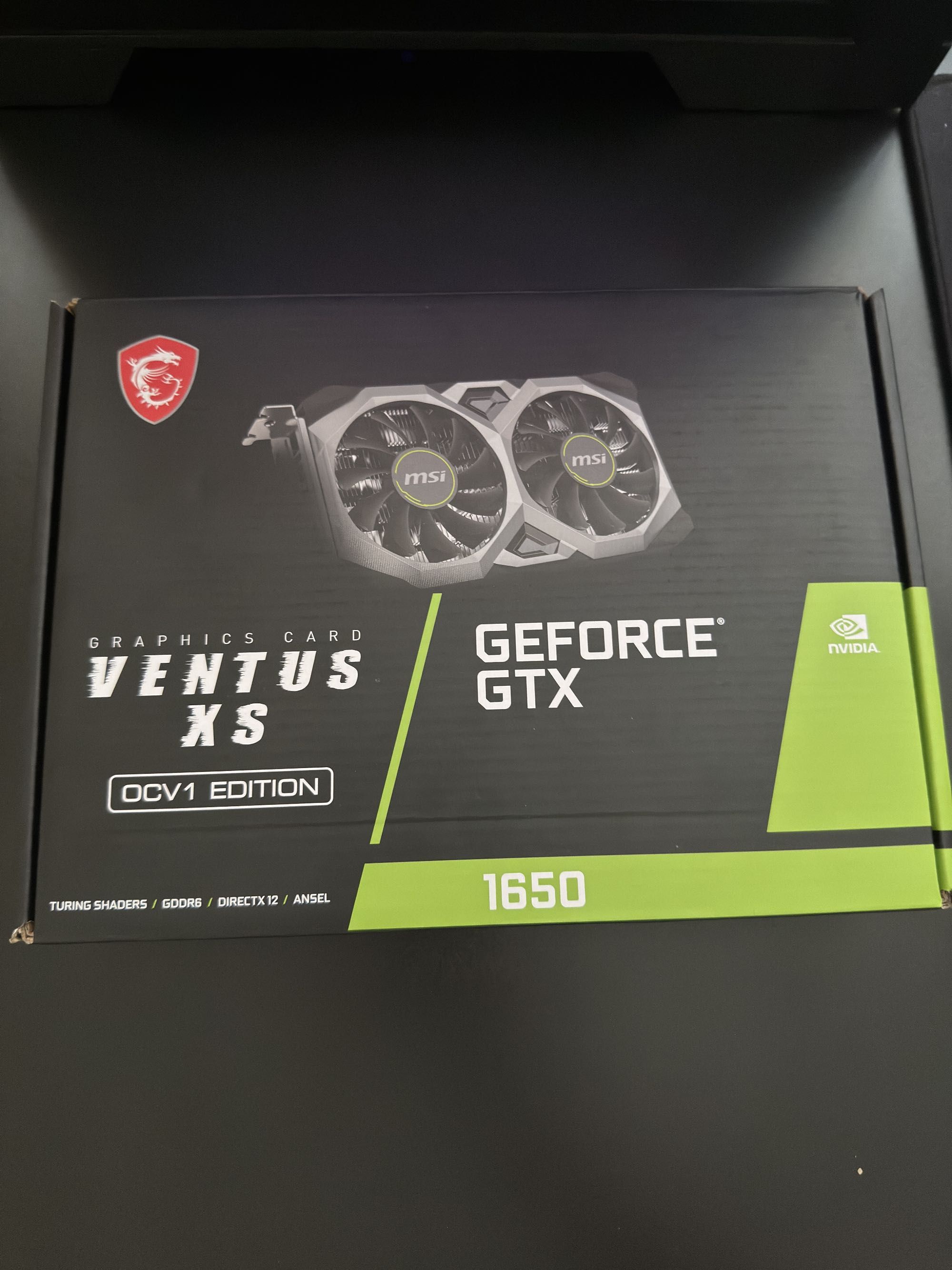 Продавам видео карта Msi Geforce GTX 1650 4GB D6 Ventus XS OCV1