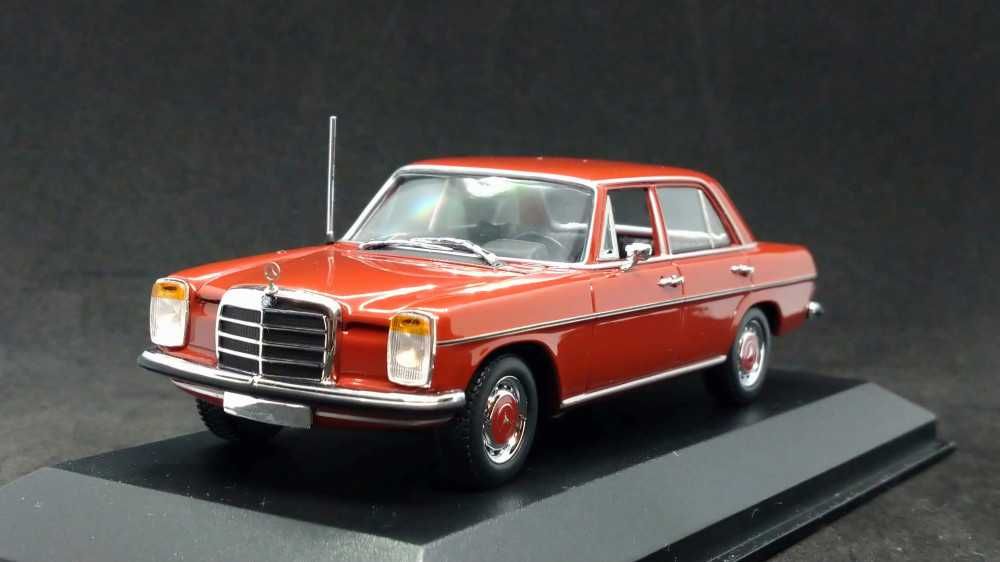 Macheta Mercedes 200 w114 bot de cal Maxichamps 1:43