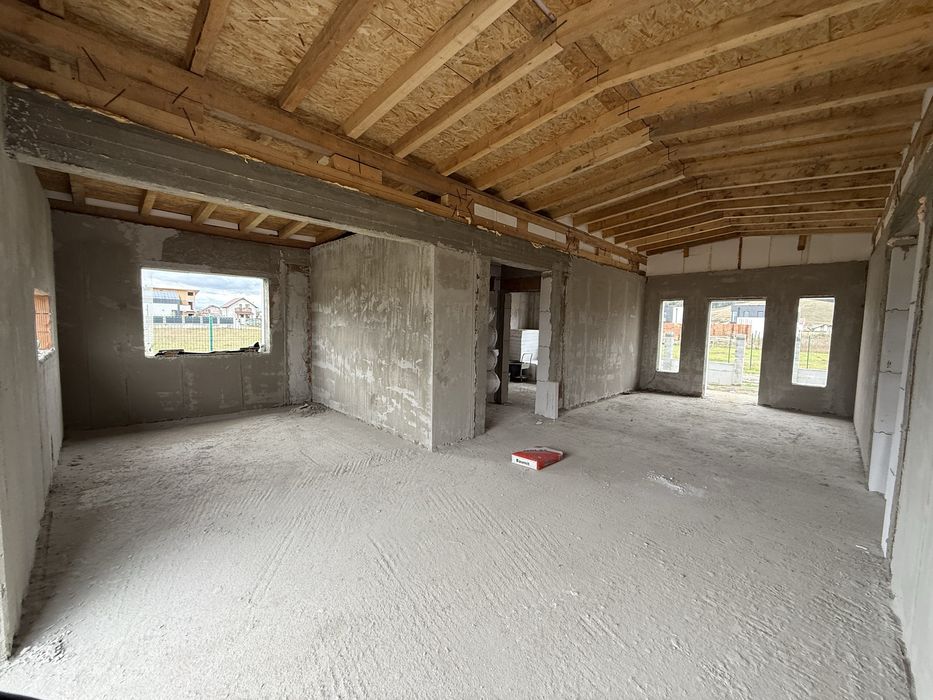 Casă individuala pe parter/Toate utilitatile