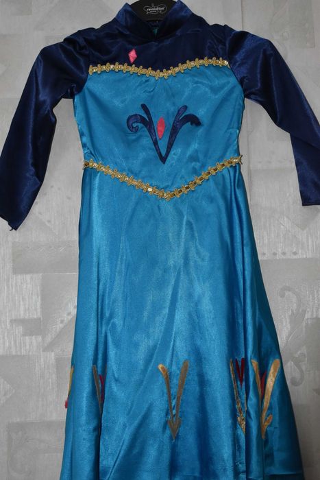 Costum carnaval halloween serbare annna frozen 2