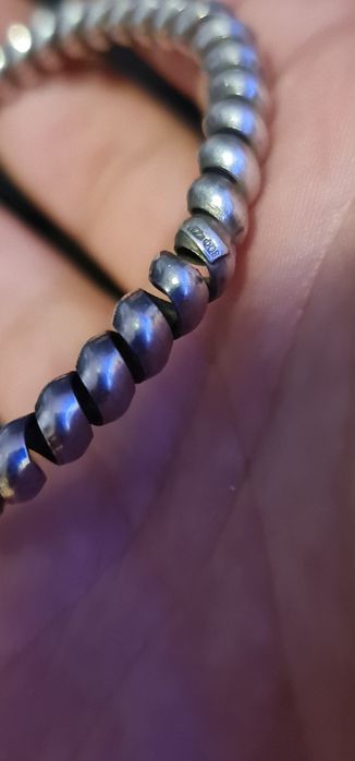 Brățară argint masivă reglabilă