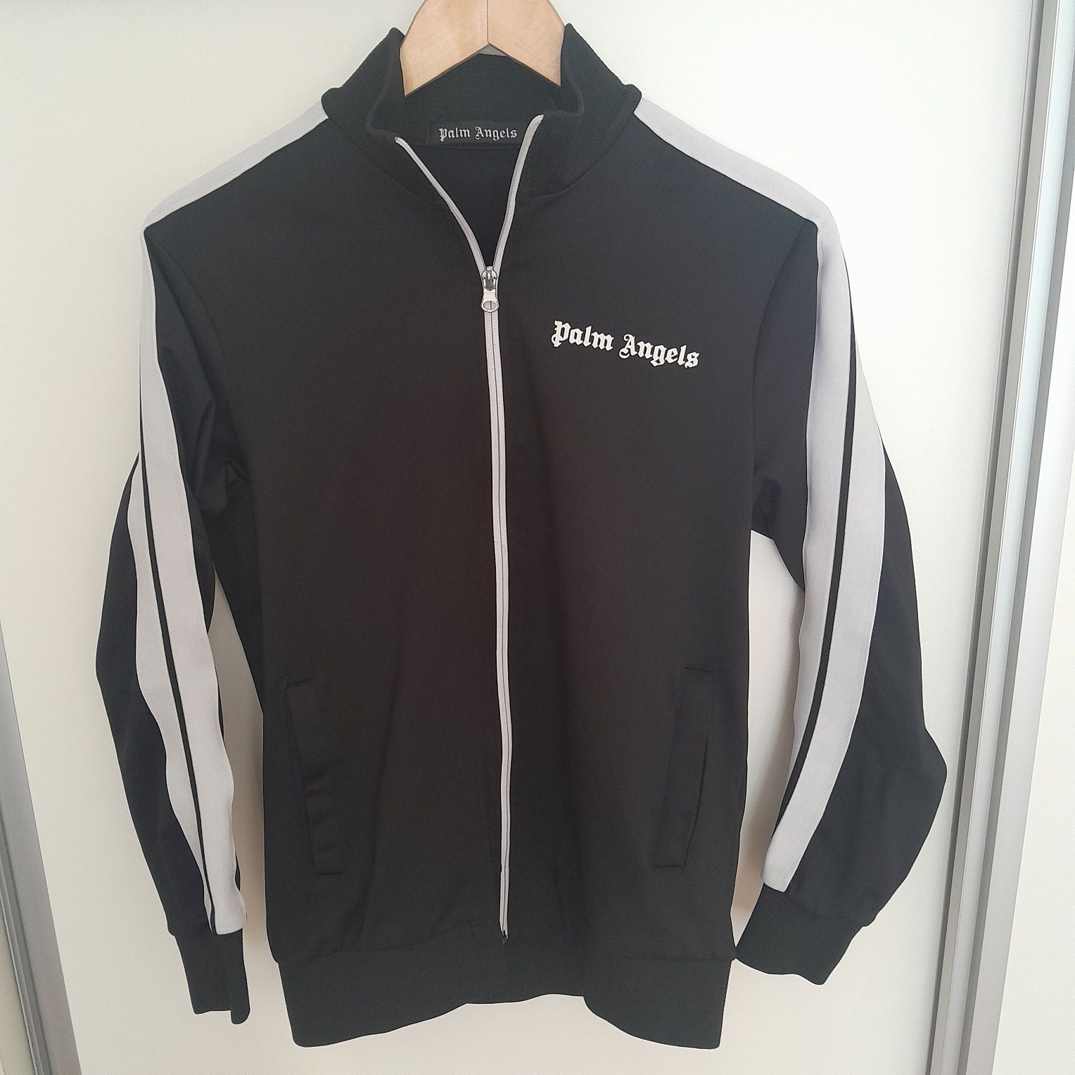 Palm Angels Black Classic Track Jacket