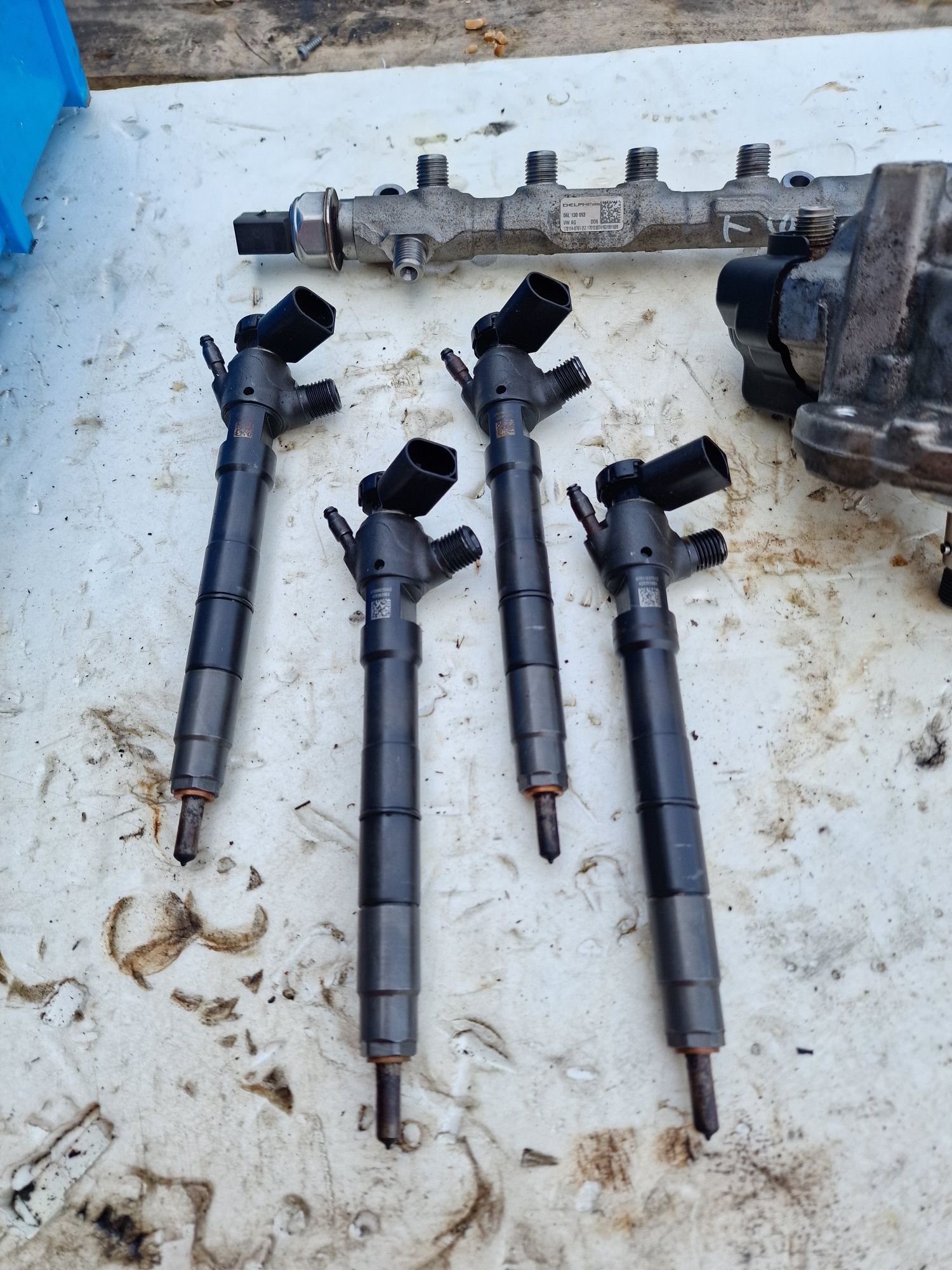 injector pompa rampa 2.0 cxg cxf cxh vw t6 caravelle multivan transpor
