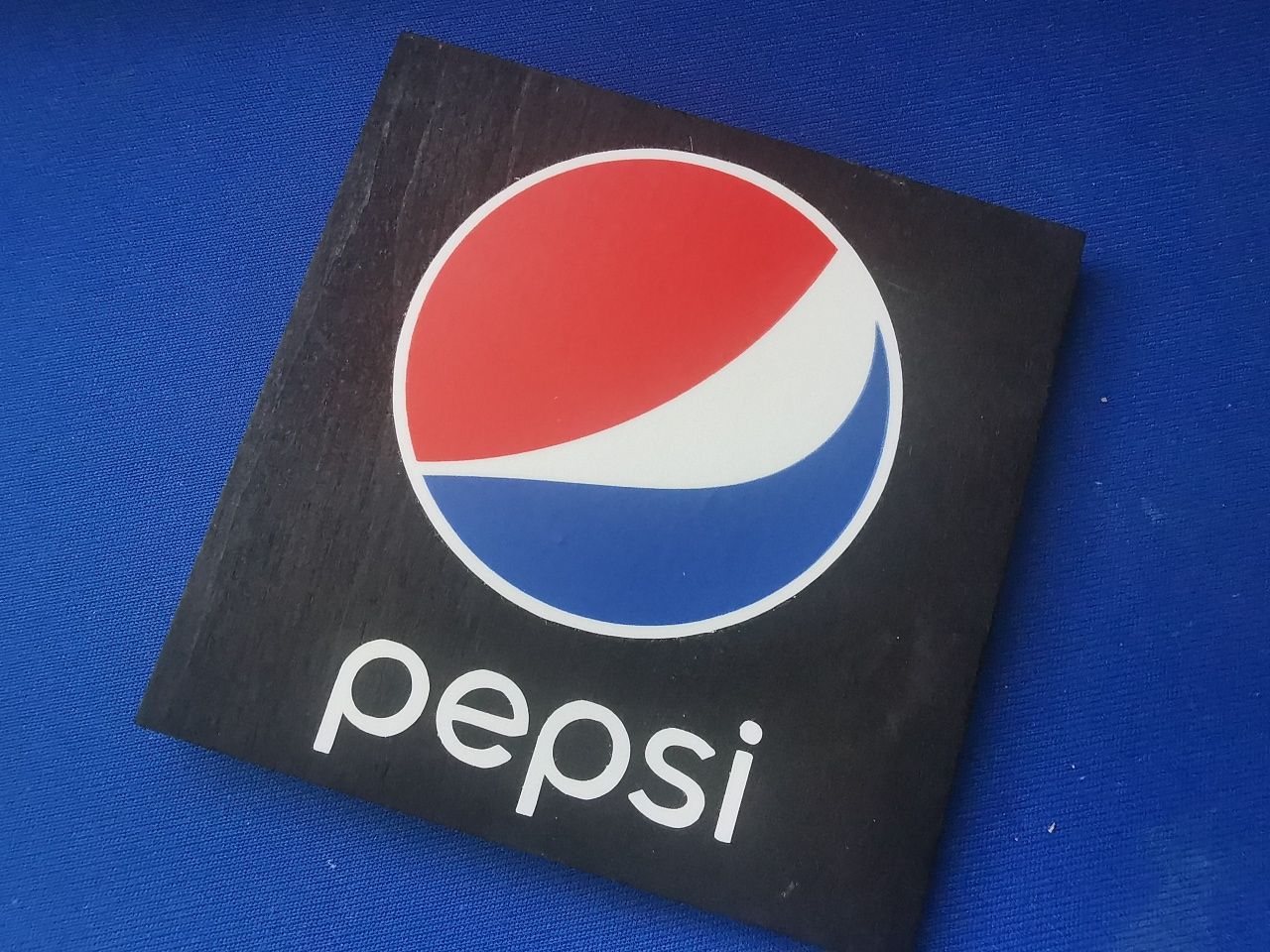 Suport Pahar Pepsi Coaster Biscuite Pepsi lemn