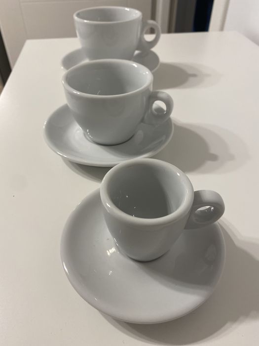 Cesti Palermo + farfurie alb