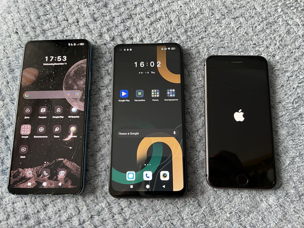 Iphone 8, Xiaomi Redmi Note 9, Xiaomi Redmi Note 12