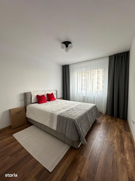Apartament 2 camere Tractorul, bloc 2023, mobilat și utilat, parcare.
