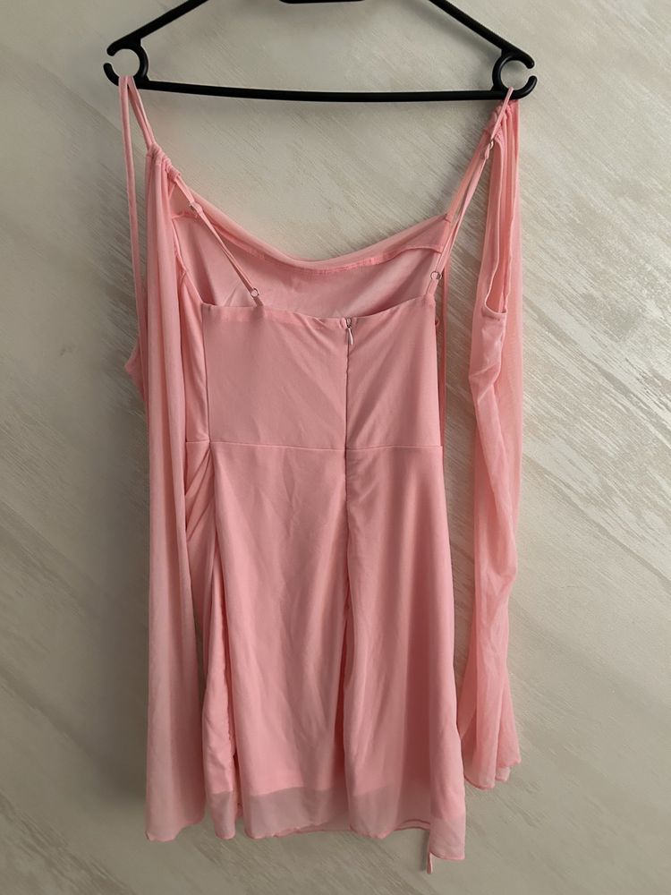 Rochie, baby pink, mărimea XS