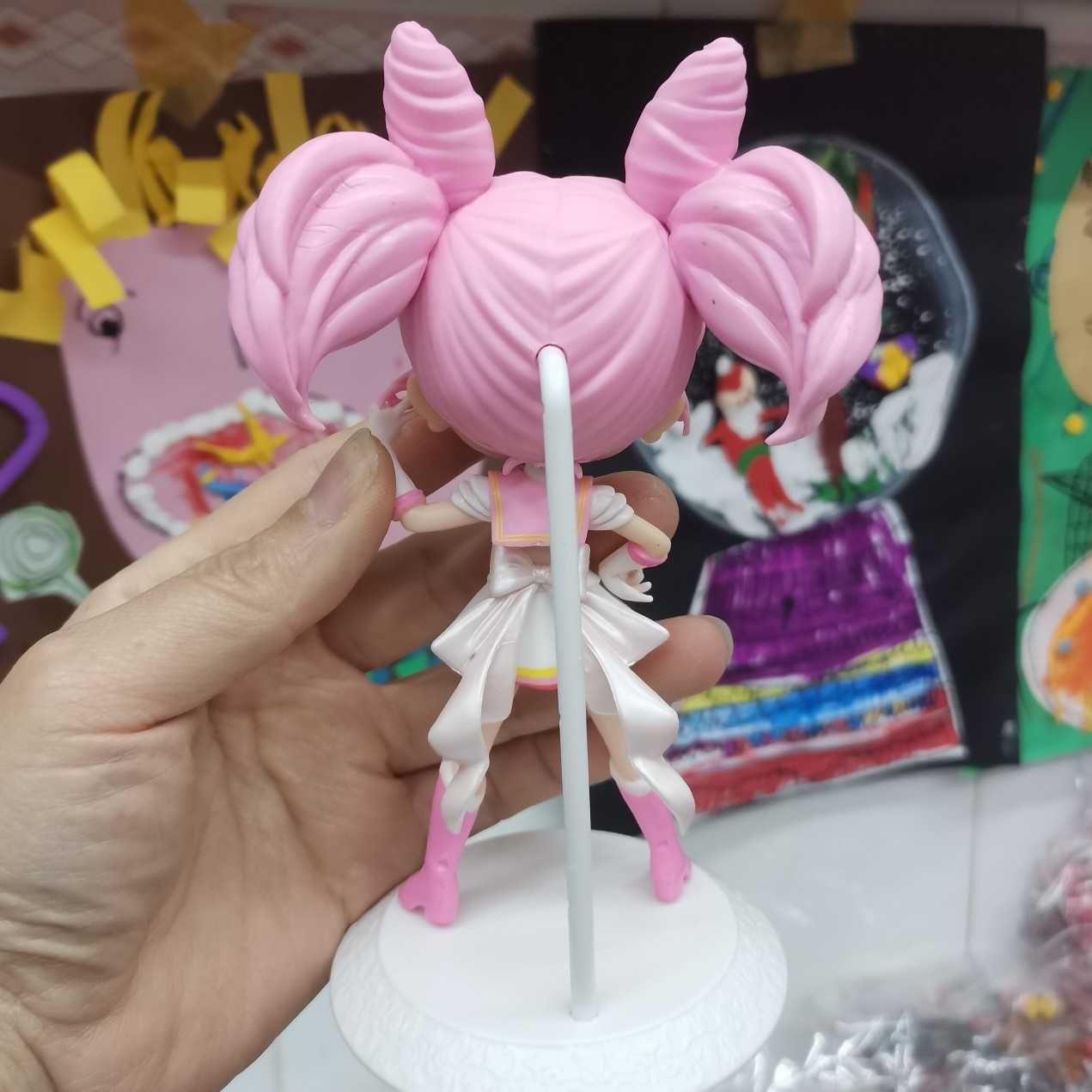 Figurina Sailor Moon Anime - Chibiusa Tsukino / Sailor Chibi Moon