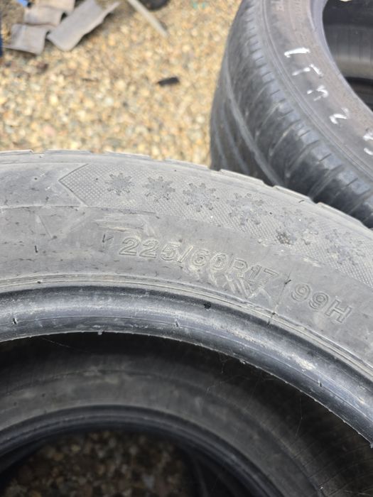 Set 4 anvelope/cauciuc/roti 225/60R17 (iarna)