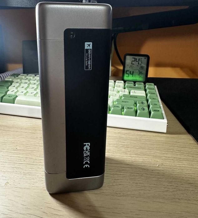 Професионална Power Bank CUKTECH 20 (140W, 25000mAh)