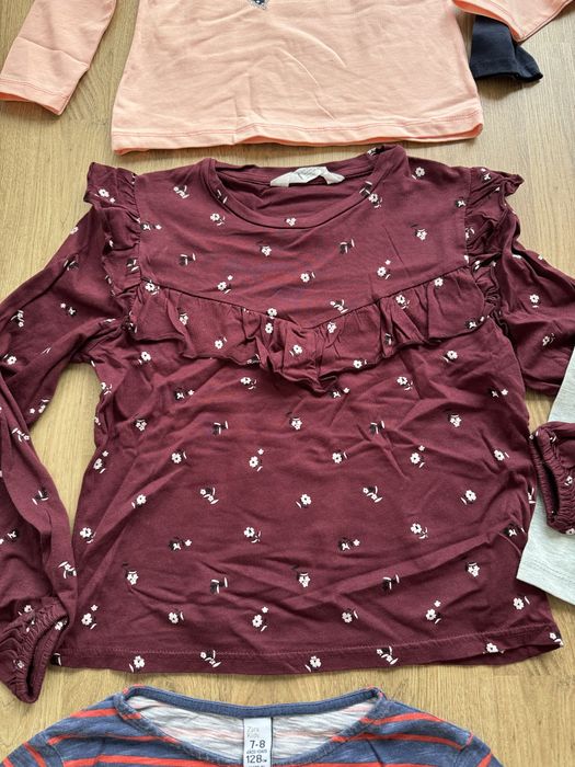 Лот от 6 блузки 7-8 години