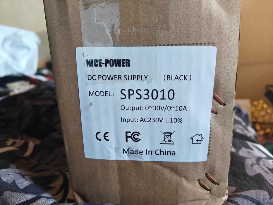 Лабораторно Регулируемо DC Захранване NICE-POWER SPS3010-220V
