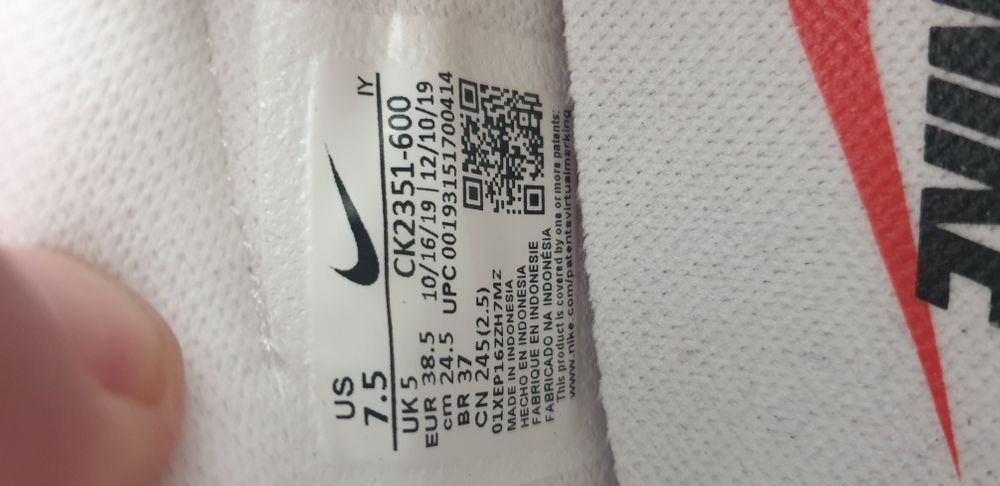 Nike Daybreak UK 5 US 7.5 / 38.5/24.5 см НОВО! ОРИГИНАЛ! Дамски Кецове