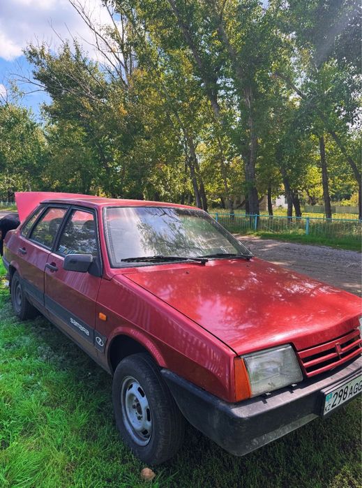 21099 карб, на ходу