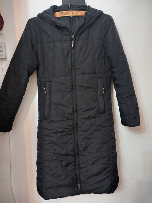 Geaca lunga dama Naf Naf, marime S