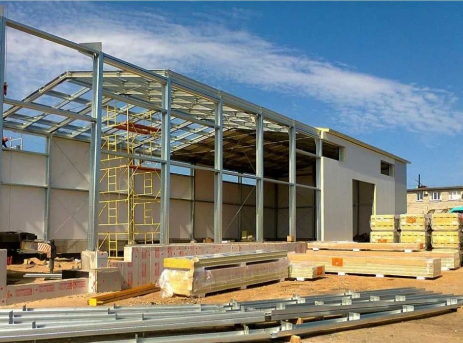 Naves Angar  senvich metaldan  barcha xizmatla bor