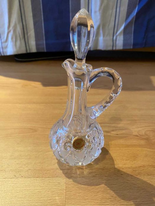 Кристален винтидж декантер /гарафа