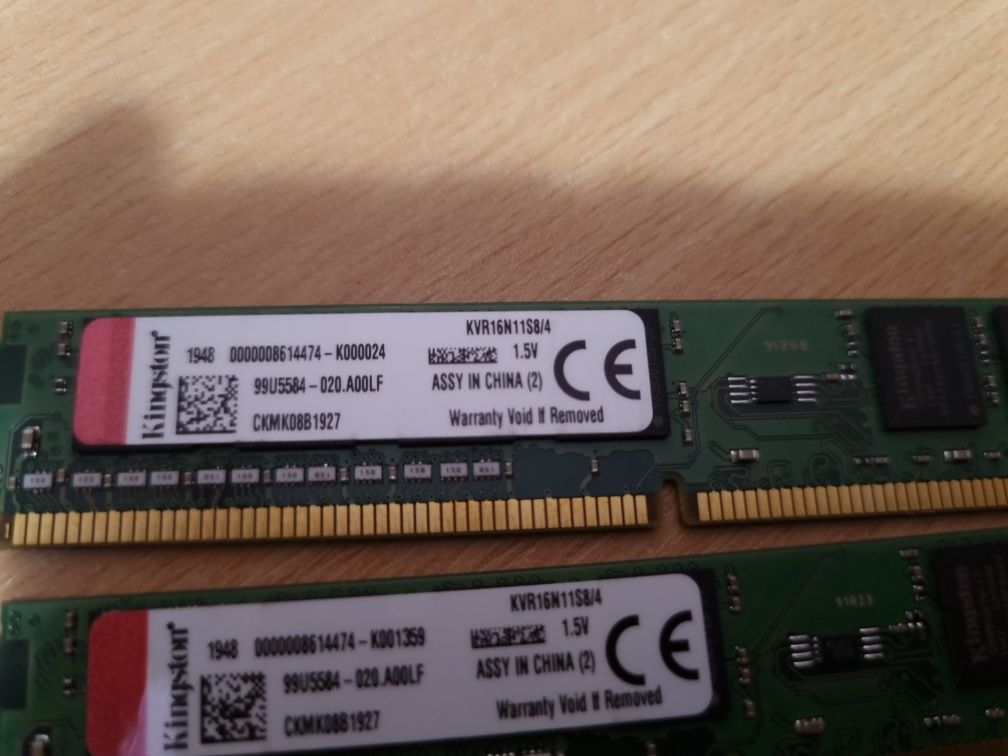 Kingstone ddr3 4GB