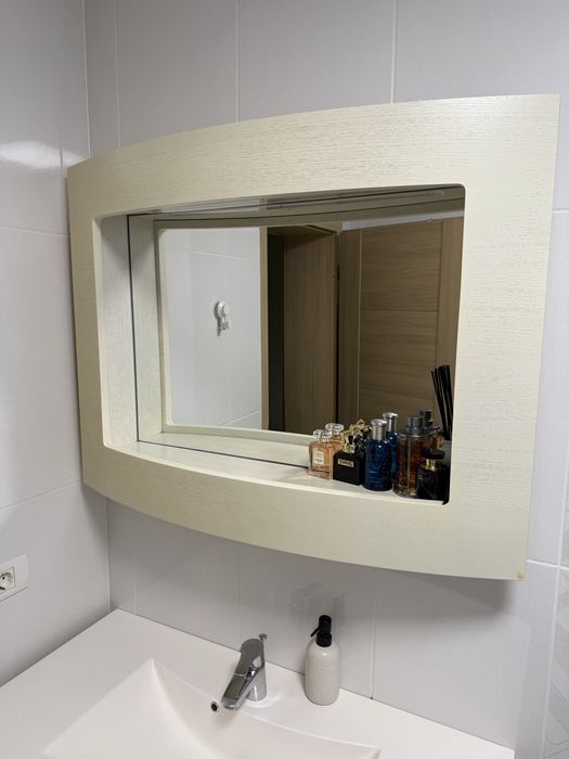 Mobilier baie sertar + chiuveta + oglinda