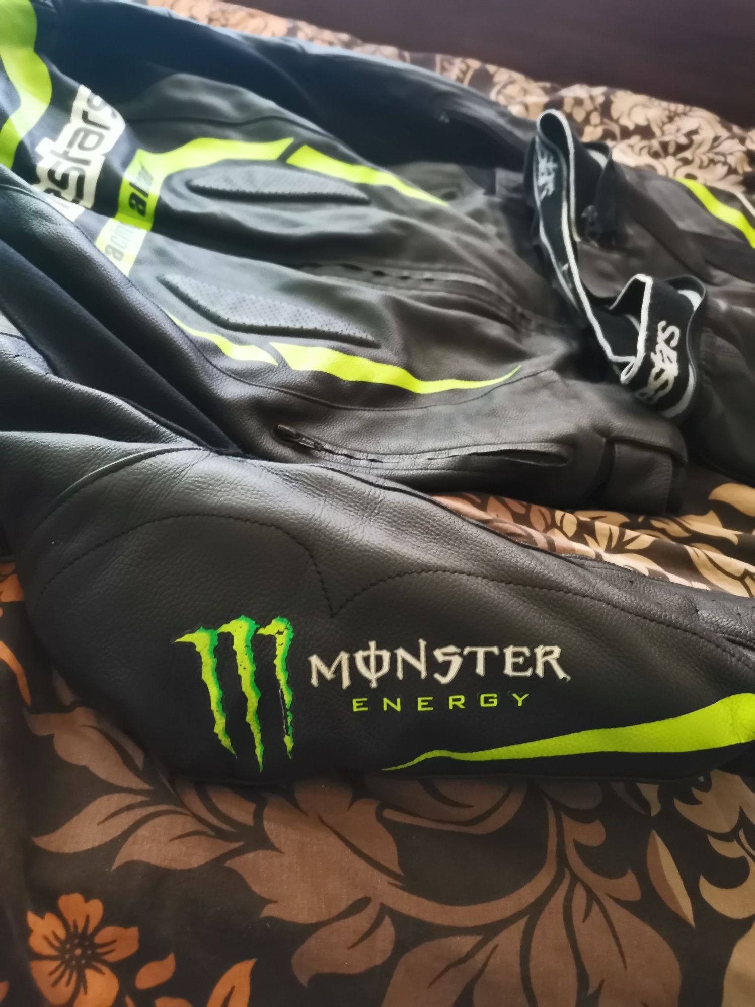 Кожен екип за мотор Alpinestars Claw Monster