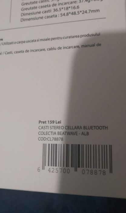 Caști Cellara Noi