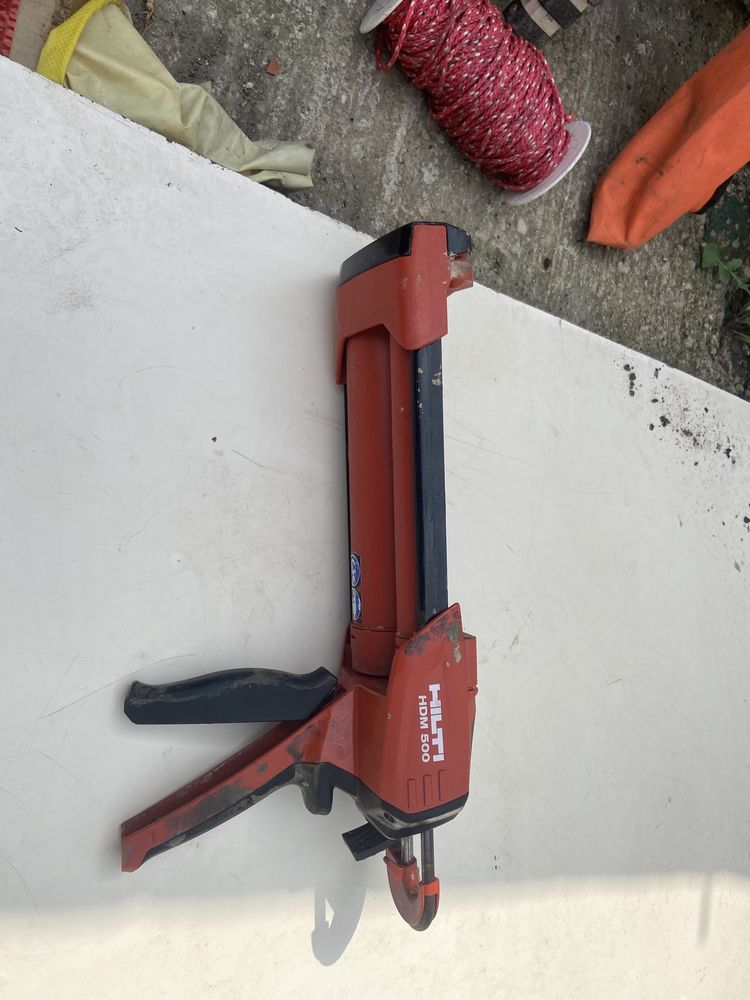 Hilti hdm 500 pistol ancore chimice fixari prreti