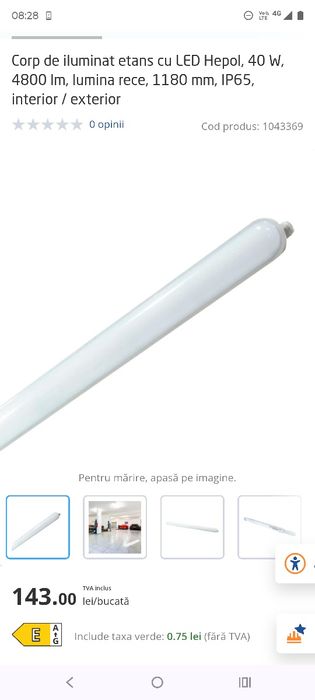 Corpuri de iluminat cu led