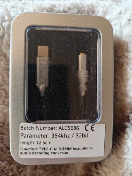 Цифров ДАК DAC за телефон Android Iphone ALC5686 384khz/32bit