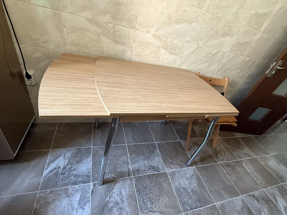 Set masă extensibilă + 2 scaune pliante IKEA TERJE