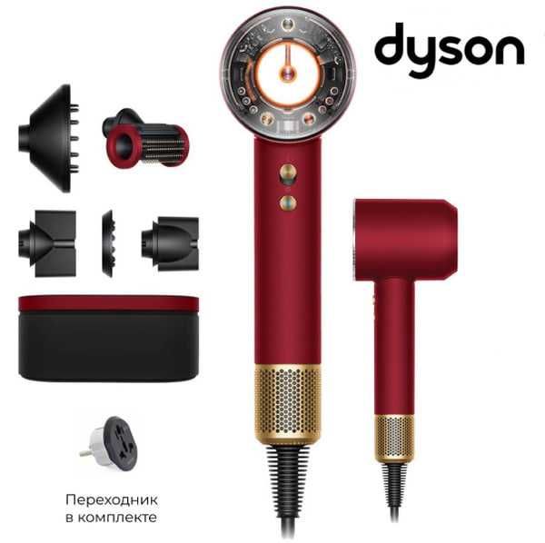 Фен Dyson HD16 Supersonic Nural Velvet/Red Gold Качество! | Гравировка