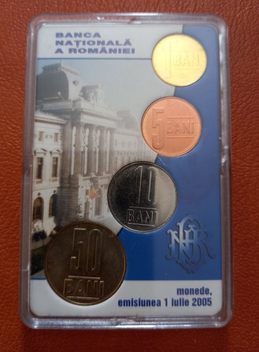 Set monede emisiunea 1 iulie 2005