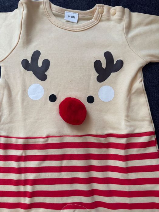 Бебешки Коледен гащеризон