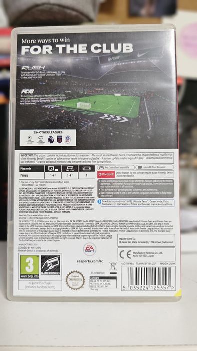 Joc EA Sports FC 25 pentru Nintendo Switch
