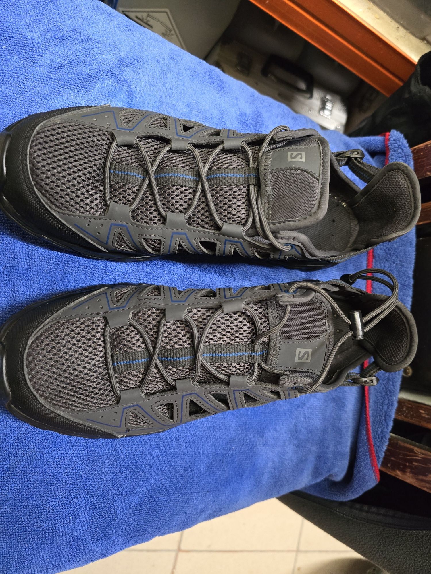 Salomon techamphibian 44, Columbia, Hoka