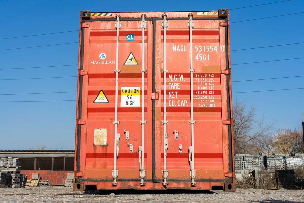 Продажа 40 футового морского контейнера Шымкент