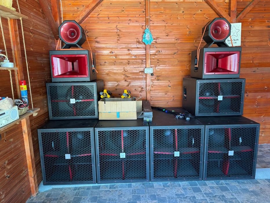 Vand boxe complete cu RACK