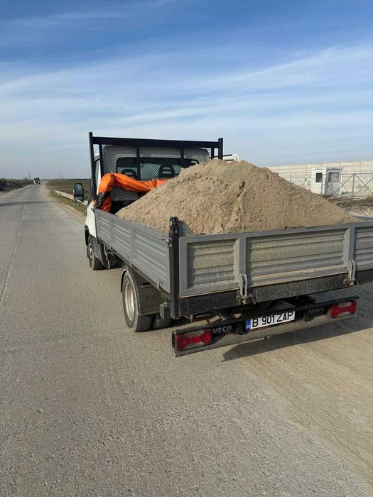 Transport NISIP/BALASTRU/PAMANT/PIETRIS - zona Bucuresti/Ilfov/Giurgiu