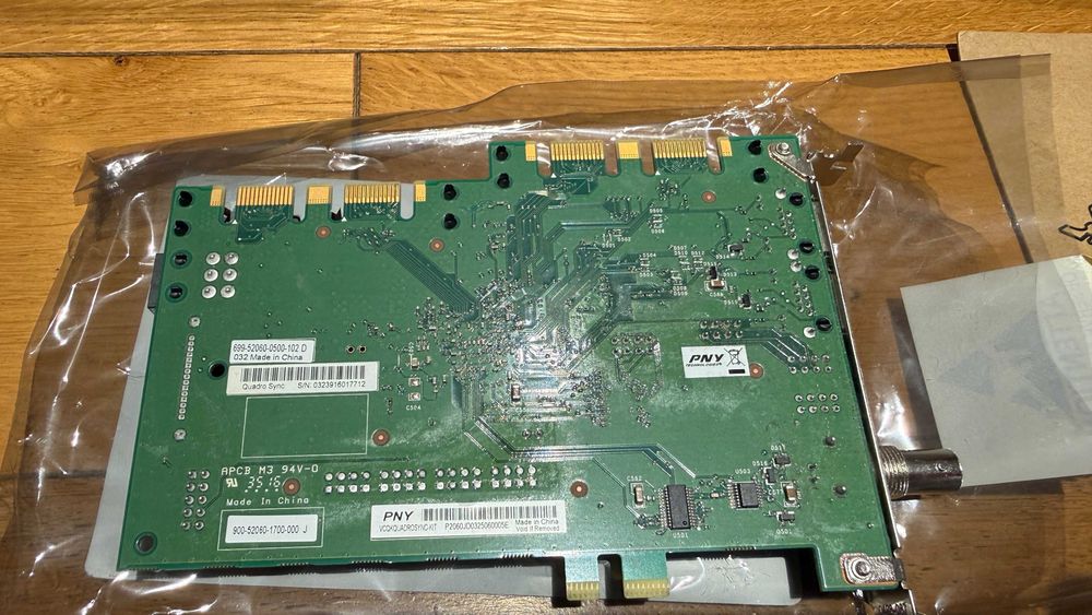 NVIDIA Quadro Sync PNY - Frame/Gen Lock - Stare Nouă – Cutie