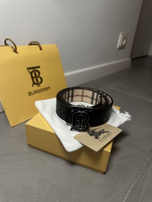 Vand curea burberry double face