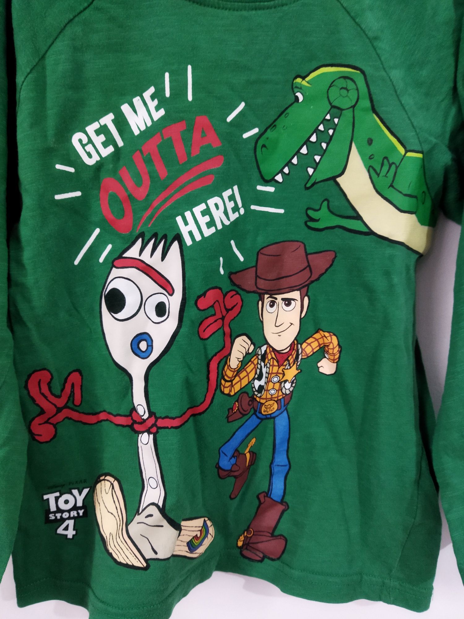 Bluza originala Toy Story 4 pentru copii vârstă 5-6 ani mărimea 116