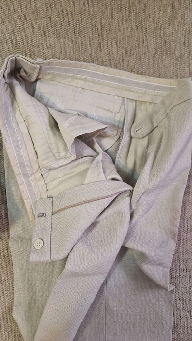 Pantaloni costum lână, mas. 44