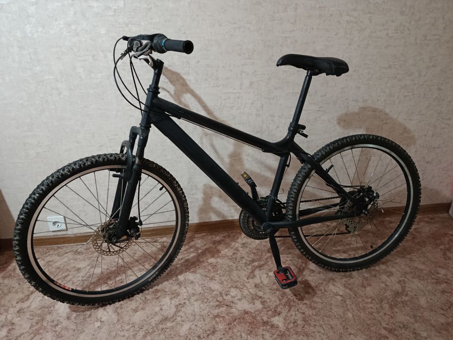 Горный велосипед FORWARD Katana 104. 26" колёса. Чёрный. WhatsApp.