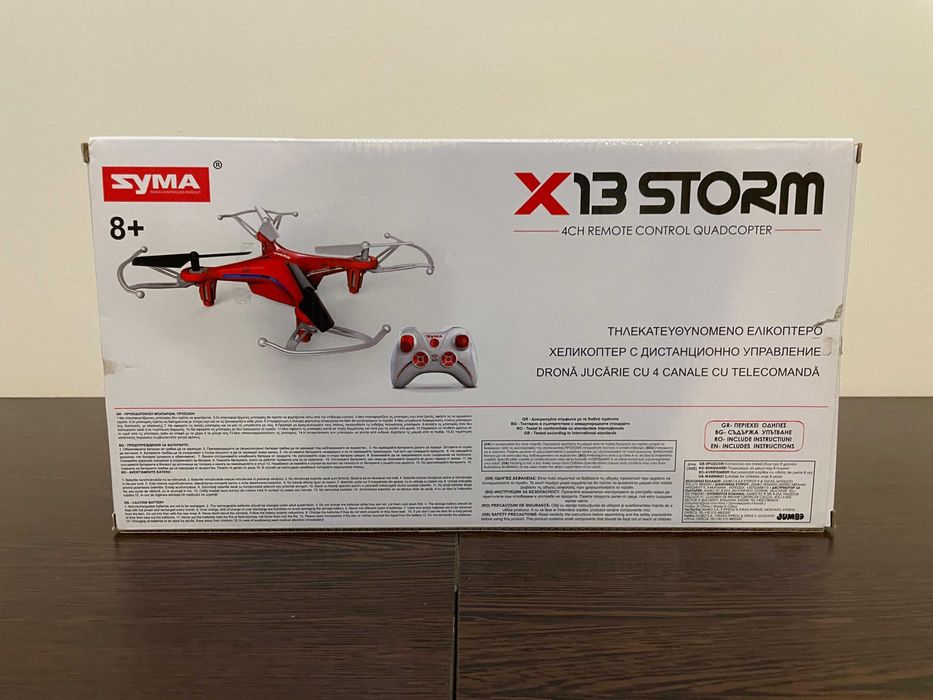 Drona Syma X13 Storm cu Telecomanda si LED