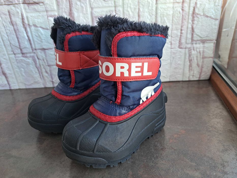 детски ботуши,зимни обувки,боти,апрески,Sorel номер25 за момче