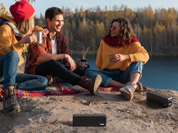 Bluetooth колонка V5.0 високоговорител тонколона Raymate 20W IPX7