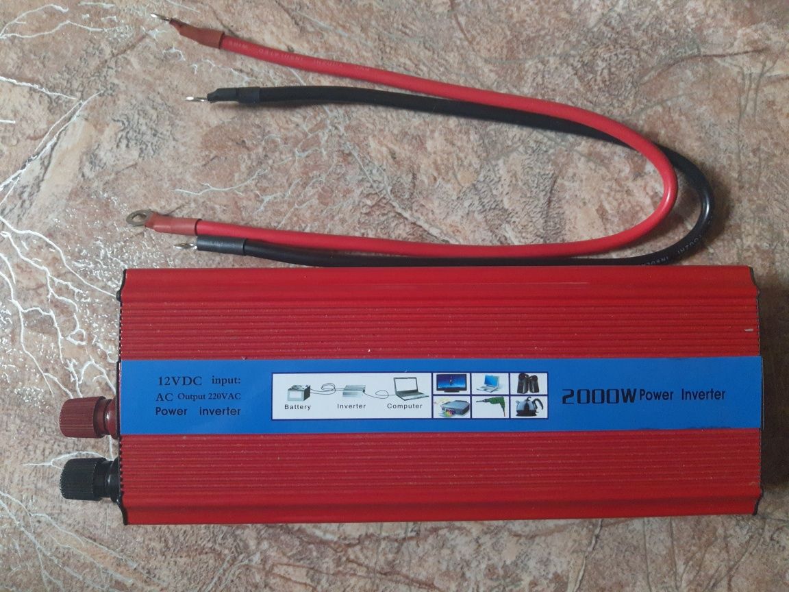 Преобразователь напряжения инвертор 12v - 220v