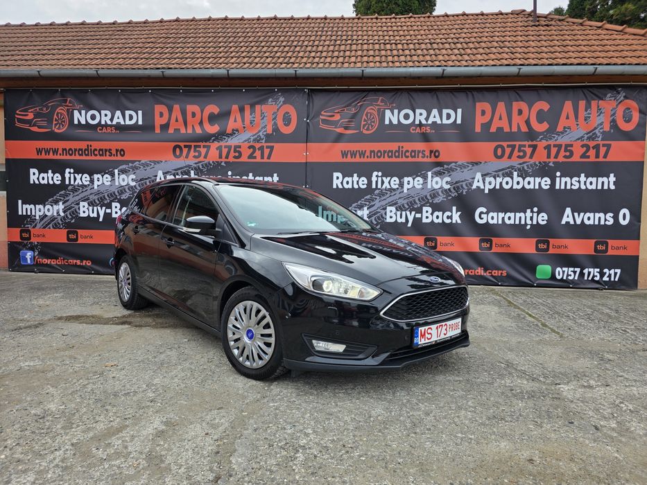 Ford Focus 2016 Tdci Cash /  Rate Fixe Cu Avans 0 Garantie 12 luni