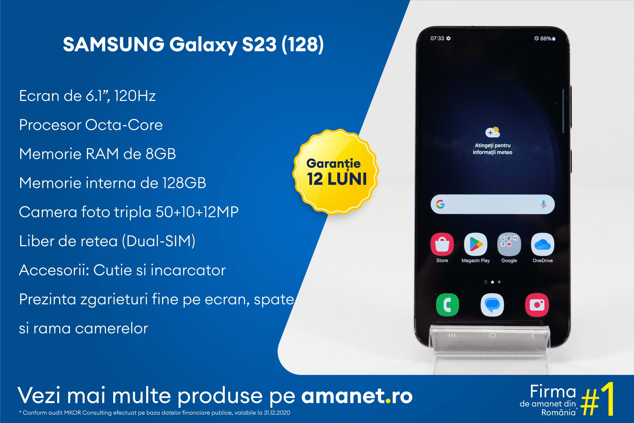 Samsung Galaxy S23 (128) - BSG Amanet & Exchange