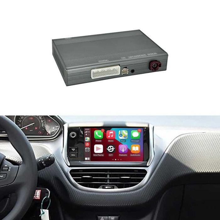 CarPlay / Android Auto модул за Peugeot 2012–2016